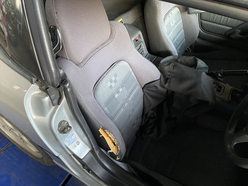 施工前の状態-シート